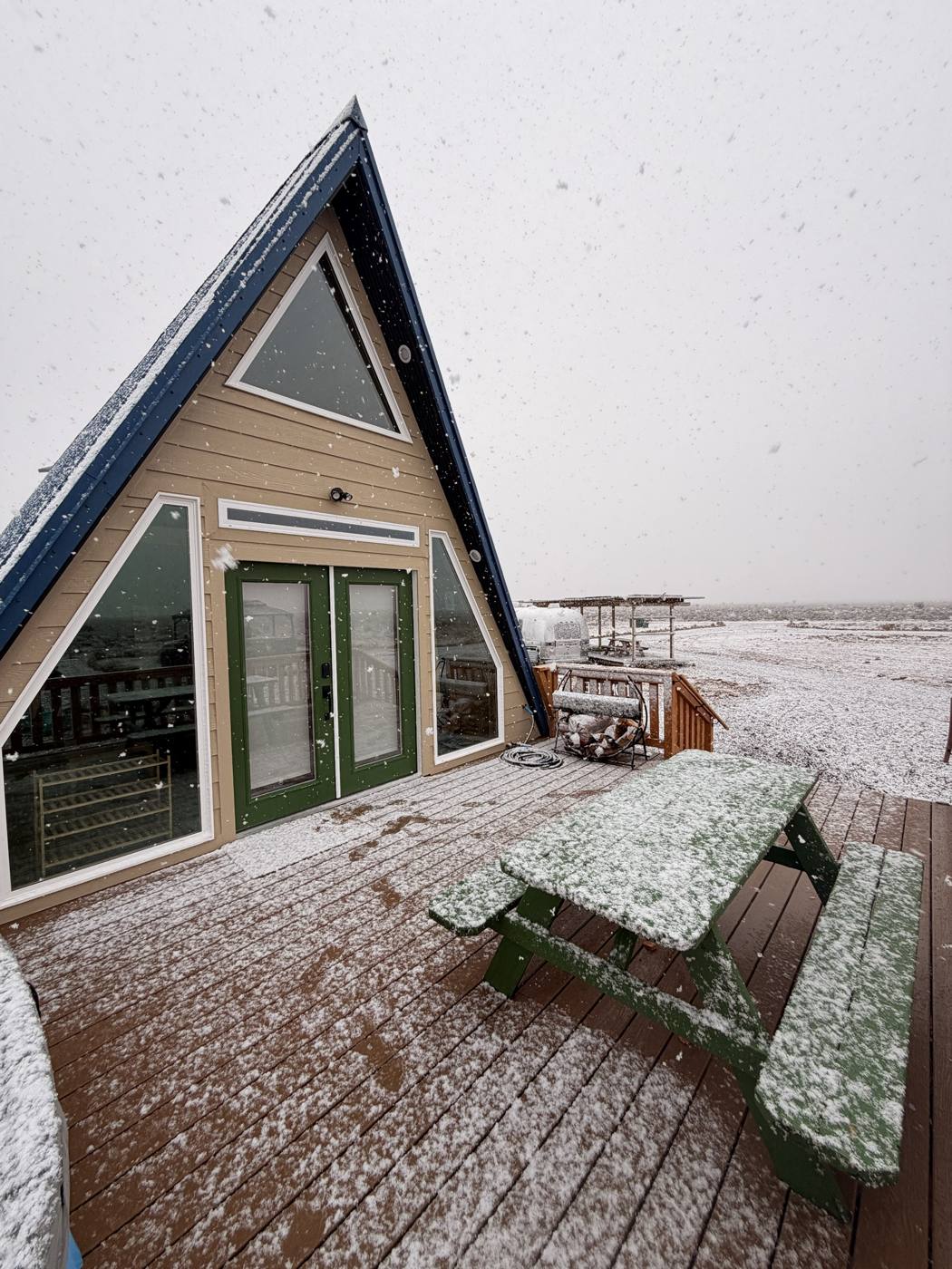 Mont Bleu sous la neige
